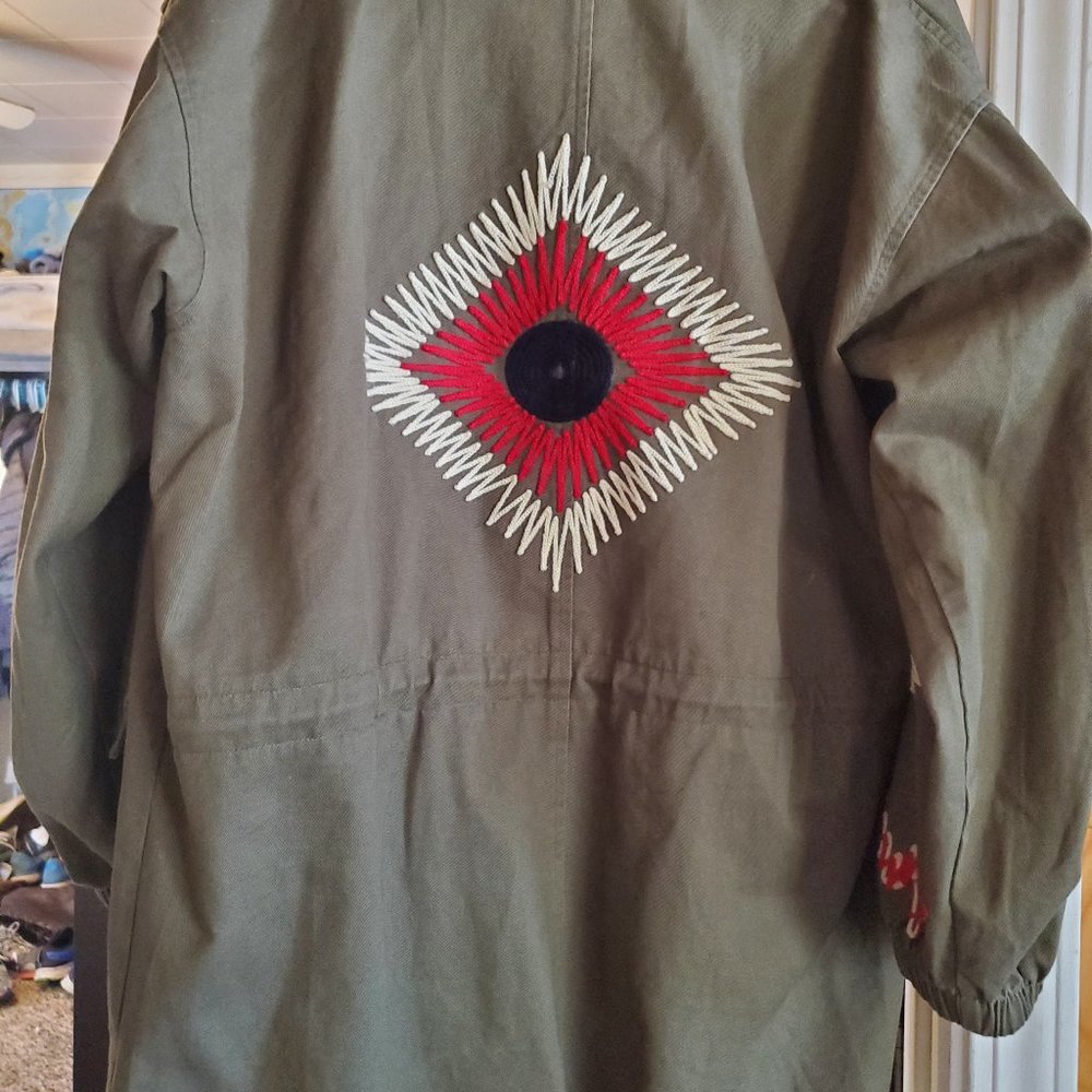 Vintage style military jacket